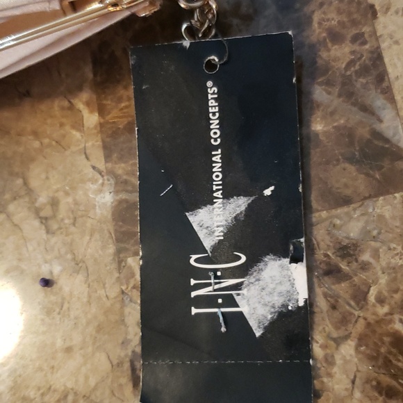 INC Kelsie clutch purse with chain strap option. - Picture 7 of 8